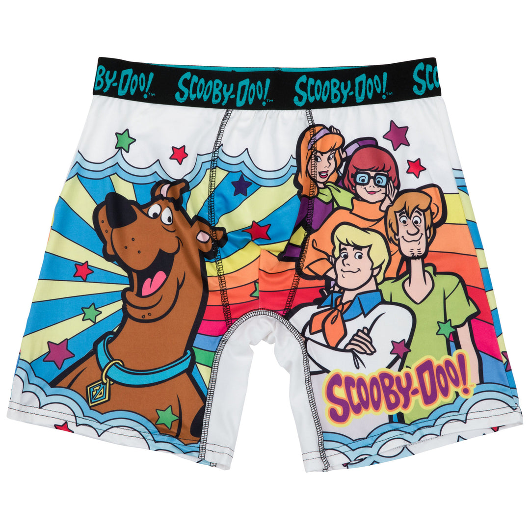 Scooby-Doo Psychedelic Rainbow Boxer Briefs Image 4