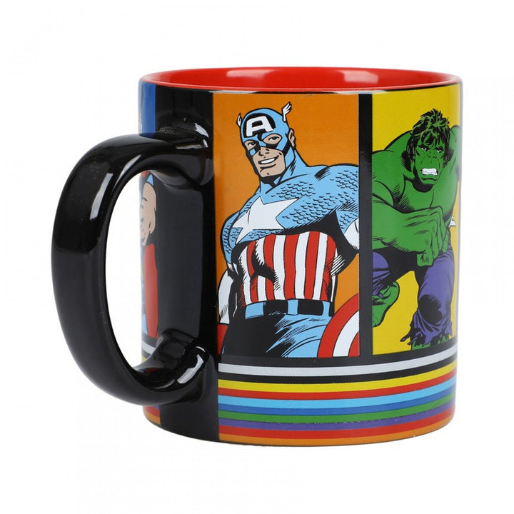 Avengers Classic Comic Art Panels 16oz Ceramic Mug Image 1