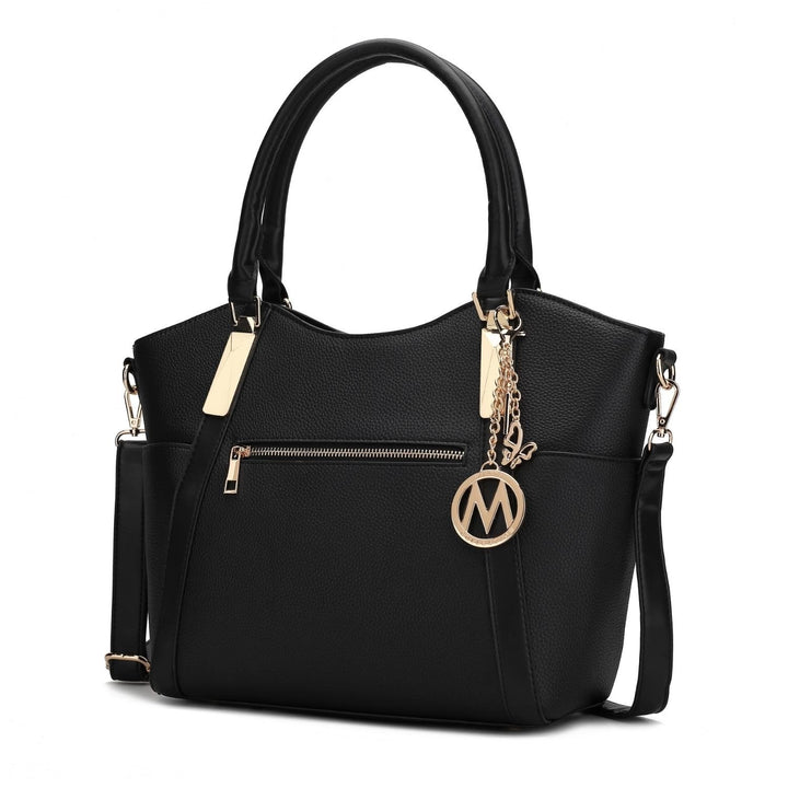 MKF Collection Janise Solid Tote Bag Vegan leather Shoulder Bag Handbag Purse by Mia K. Image 1