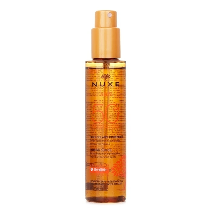 Nuxe Sun Tanning Sun Oil High Protection SPF50 (For Face and Body) 150ml/5oz Image 1
