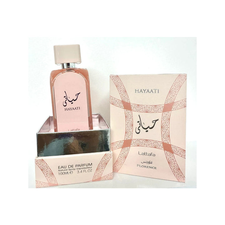 Lattafa Hayaati Florence EDP Spray 3.4 oz Womens Fragrance Pink Grapefruit Image 3