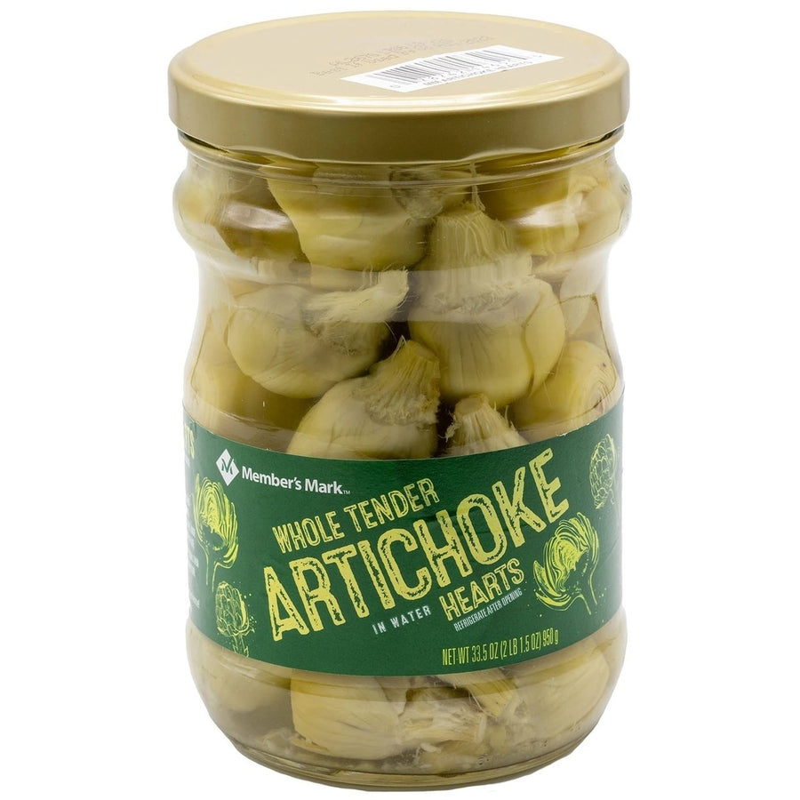 Members Mark Whole Artichoke Hearts (33.5 Ounce) Image 1