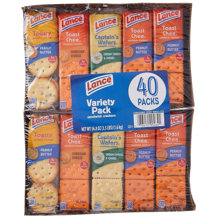 Lance Sandwich Cracker Variety Pack (40 Count) Image 1