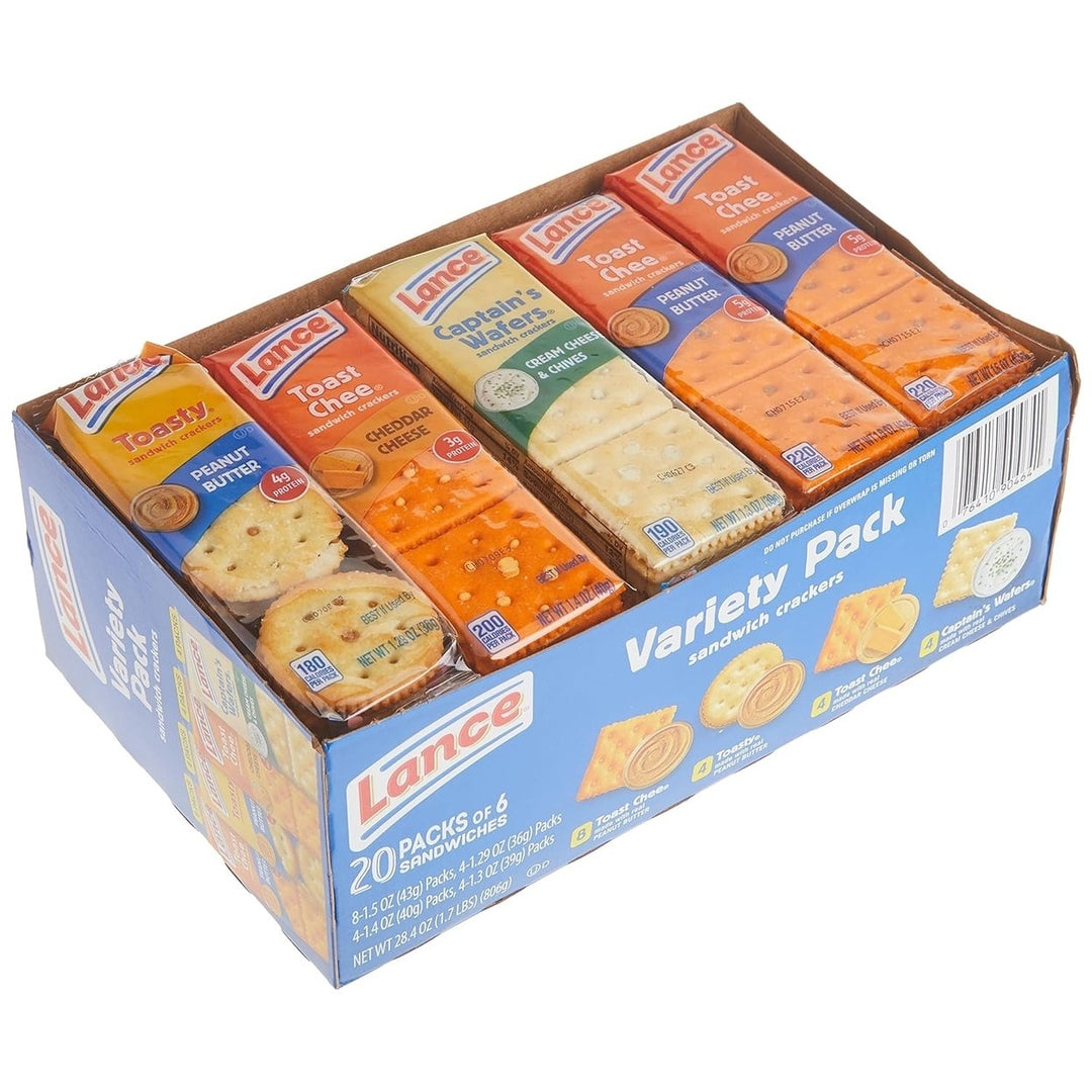 Lance Sandwich Cracker Variety Pack (40 Count) Image 2