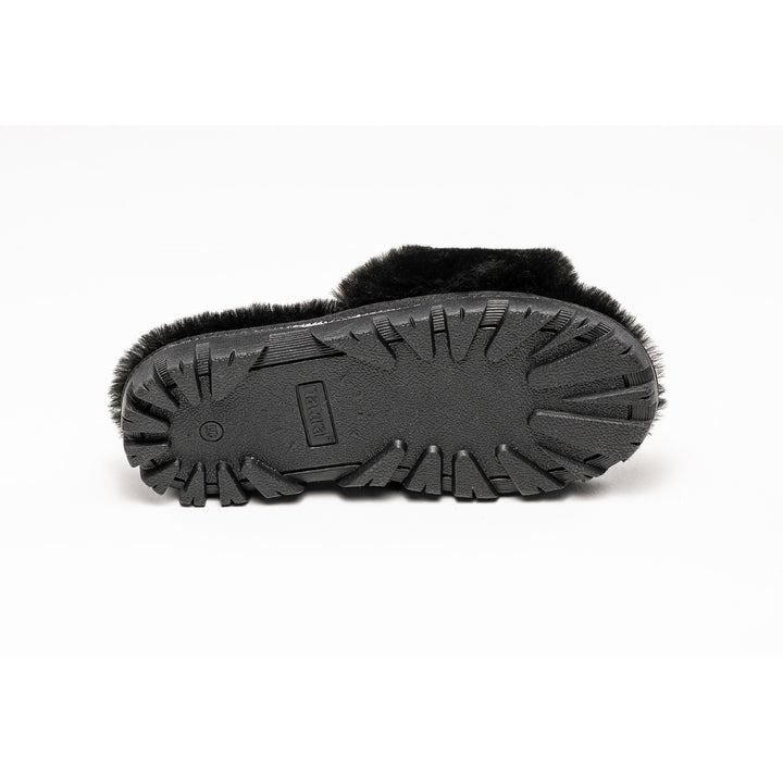 Natural Fashion Charlotte Suede Women Slippers  1-Piece  Black  1 Image 4