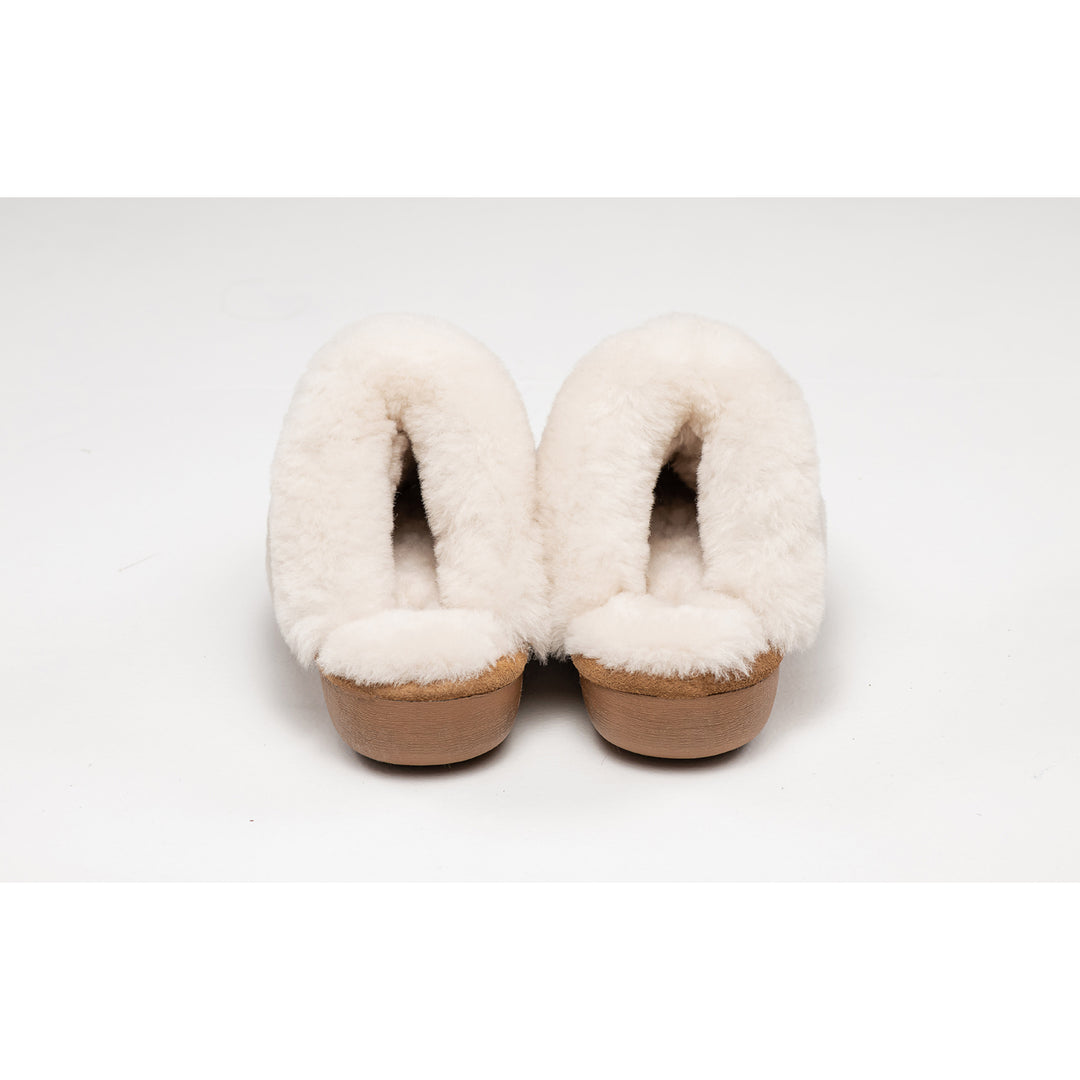 Natural Fashion Marilyn Suede Women Slippers  1-Piece  Chestnut Image 2