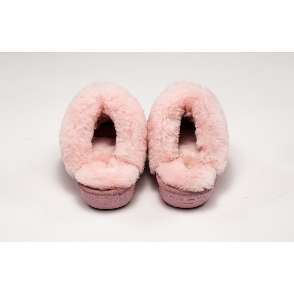 Natural Fashion Marilyn Slippers Pink Sheepskin Slides Indoor Outdoor Comfort Image 2