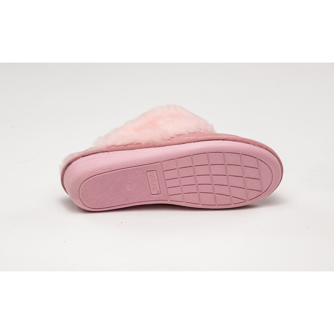 Natural Fashion Marilyn Slippers Pink Sheepskin Slides Indoor Outdoor Comfort Image 4