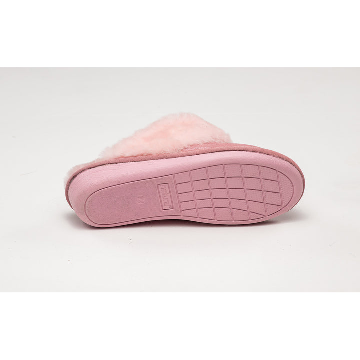 Natural Fashion Marilyn Slippers Pink Sheepskin Slides Indoor Outdoor Comfort Image 4