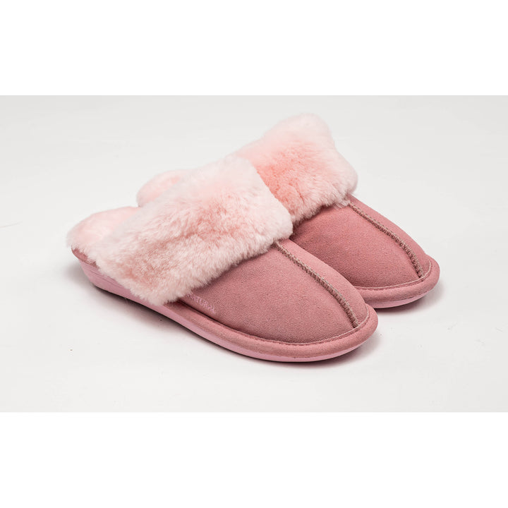 Natural Fashion Marilyn Slippers Pink Sheepskin Slides Indoor Outdoor Comfort Image 7