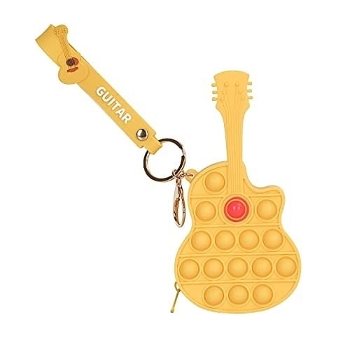 Bubble Popper Keychain Zipper Pouch Fidget Toy Pop Sensory Toy Image 3