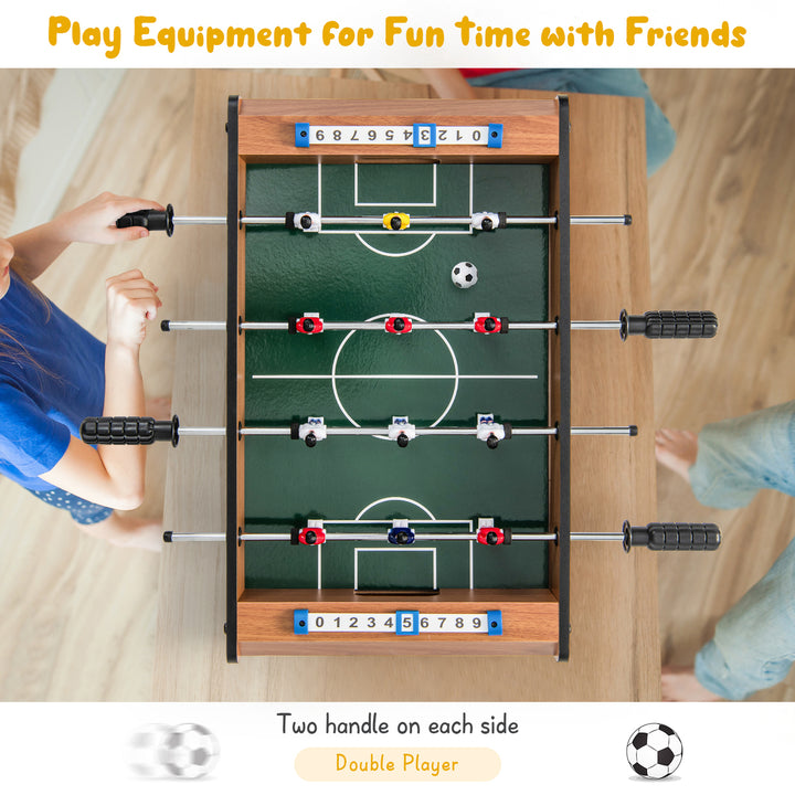 20 Foosball Table Mini Tabletop Soccer Game Christmas Gift Football Sports Image 4