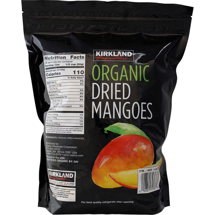 Kirkland Signature Organic Dried Mangoes 2.5 Pounds Image 2