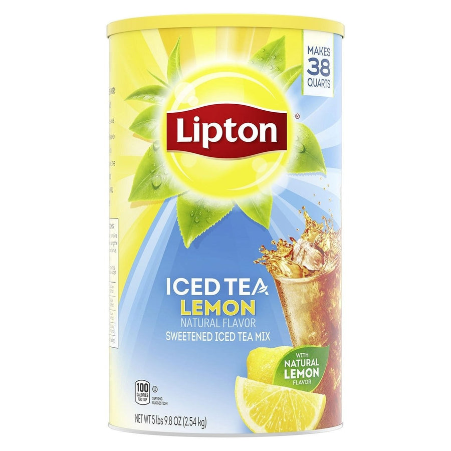 Lipton Lemon Iced Tea Mix - 100 Ounce Image 1