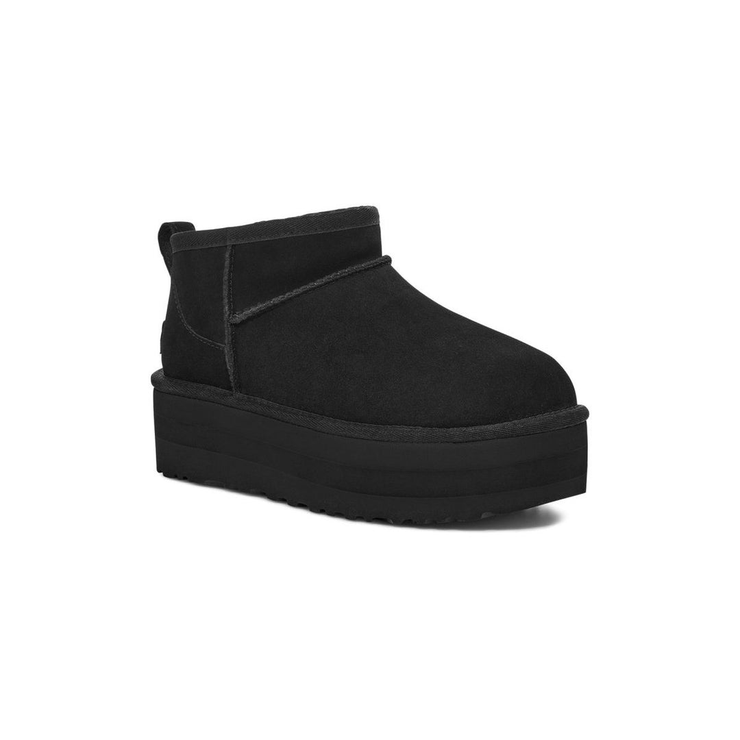 UGG Womens Classic Ultra Mini Platform Boots Black - 1135092-BLK BLACK Image 1