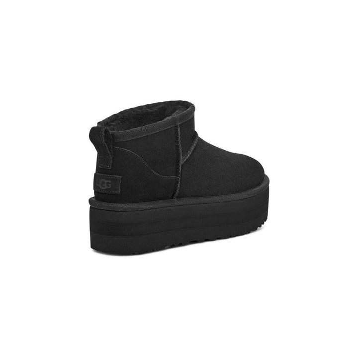 UGG Womens Classic Ultra Mini Platform Boots Black - 1135092-BLK BLACK Image 4