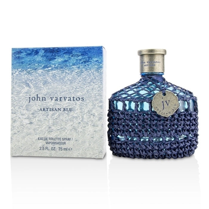 John Varvatos Artisan Blu Eau De Toilette Spray 75ml/2.5oz Image 1