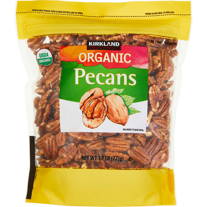 Kirkland Signature Organic Pecans 1.7 Pounds Image 1