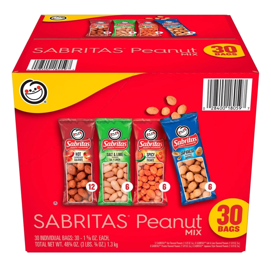 Frito Lay Sabritas Cacahuates Peanuts Mix - 30/1.625oz Image 1