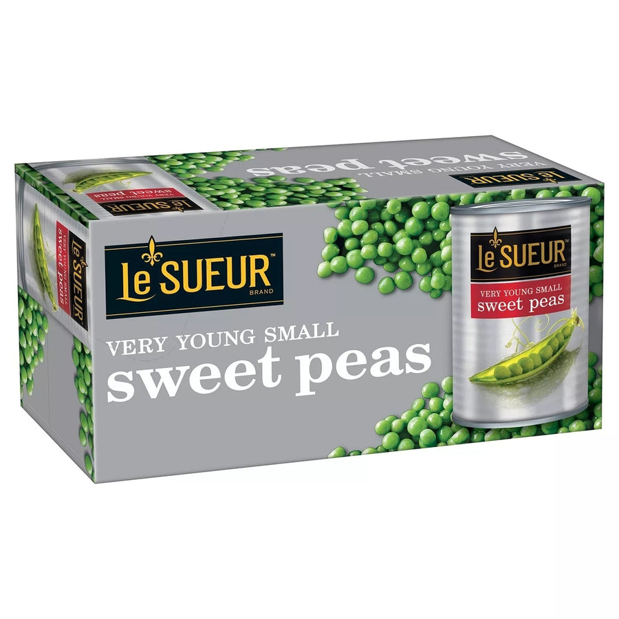 Le Sueur Very Young Small Sweet Peas (15 Ounce can. 8 Count) Image 1