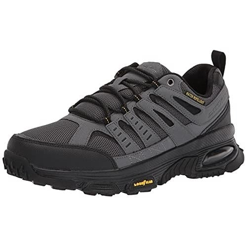 Skechers Mens Skech Air Envoy Oxford  GRAY/BLACK Image 1