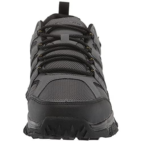 Skechers Mens Skech Air Envoy Oxford  GRAY/BLACK Image 2