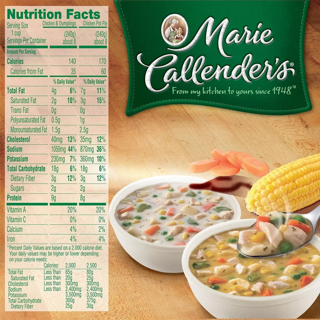 Marie Callender Chicken Variety Soup 8 Pack Image 2