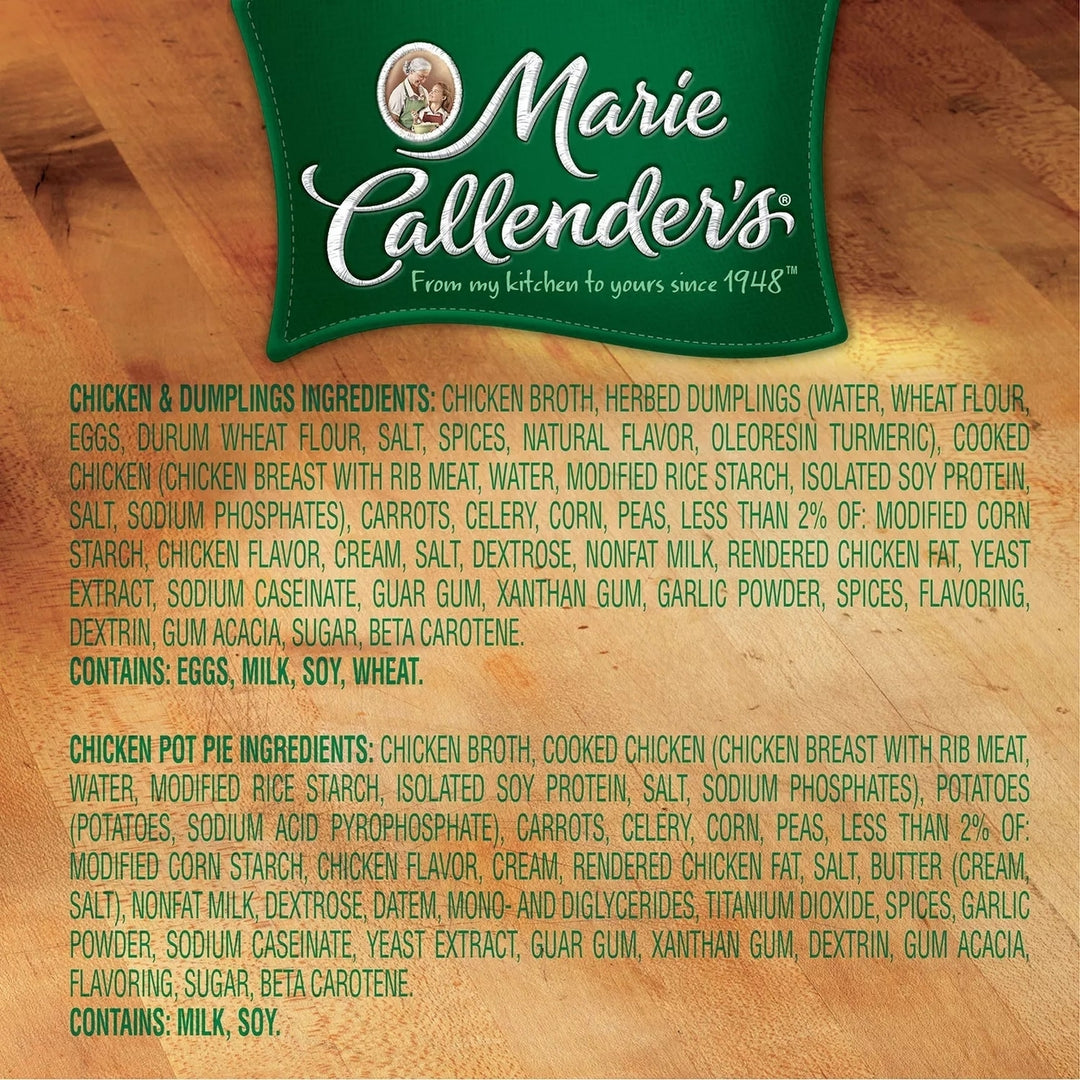 Marie Callender Chicken Variety Soup 8 Pack Image 3