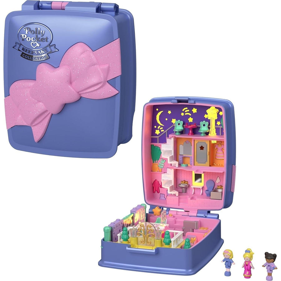 Polly Pocket Starlight Dinner Party Keepsake Collection Playset Dolls Mattel Image 1