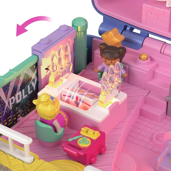 Polly Pocket Starlight Dinner Party Keepsake Collection Playset Dolls Mattel Image 3