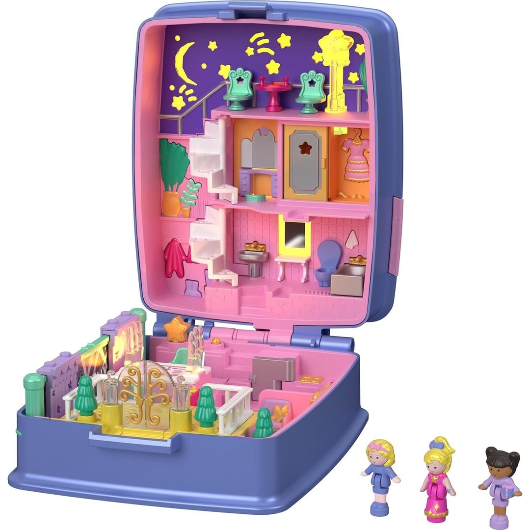 Polly Pocket Starlight Dinner Party Keepsake Collection Playset Dolls Mattel Image 4