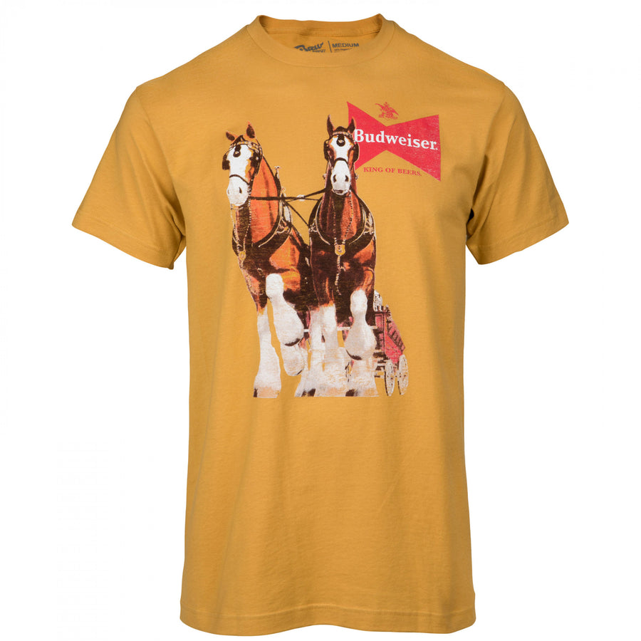 Budweiser Clydesdales Gold Colorway T-Shirt Image 1