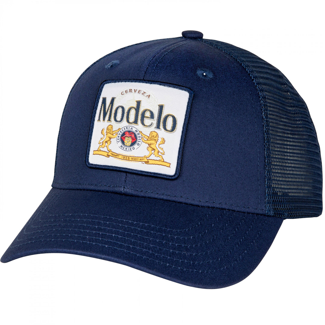 Modelo Especial Logo Patch Navy Adjustable Trucker Hat Image 1