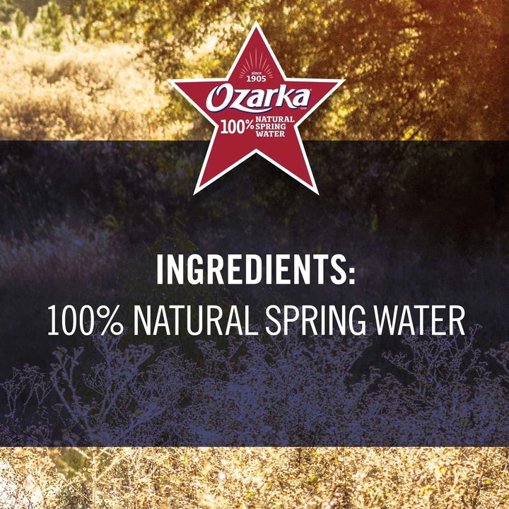 Ozarka Natural Spring Water 1L (Pack of 15) Image 4