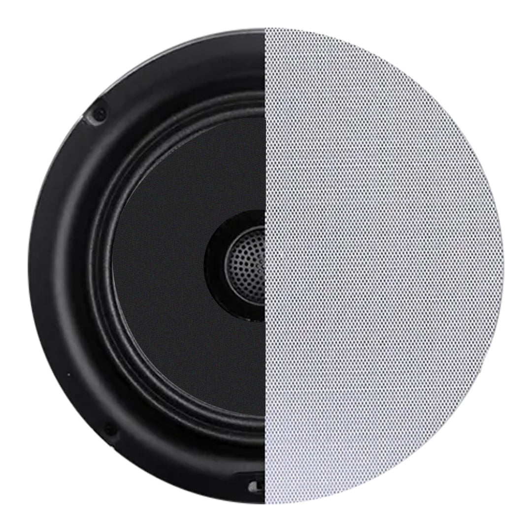 Vaiyer 5.25 Inch 8 Ohm Flush Mount Speakers Set of 12 175 Watts In-Ceiling 2-Way Image 3