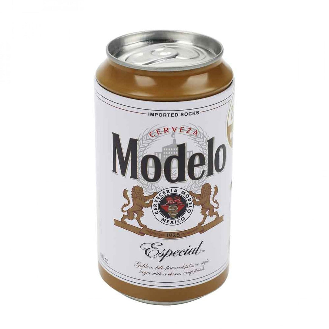 Modelo Especial 2-Pairs of Crew Socks in Beer Can Set Image 7