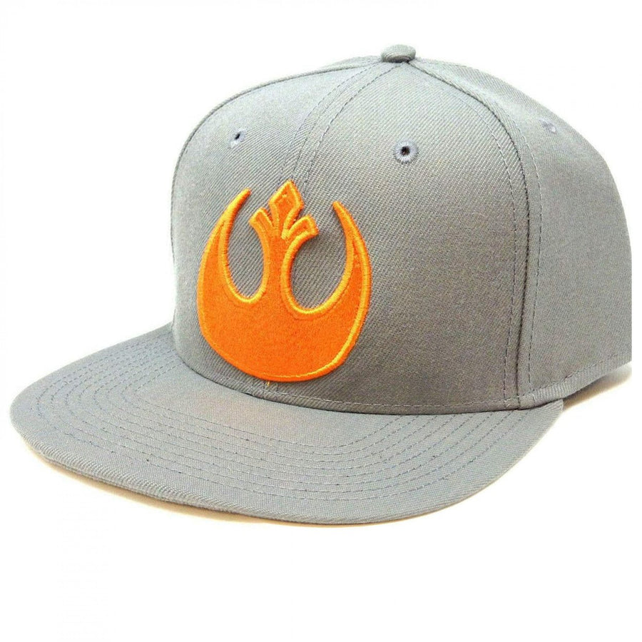 Star Wars Rebel Crest Flat Bill Snapback Hat Image 1