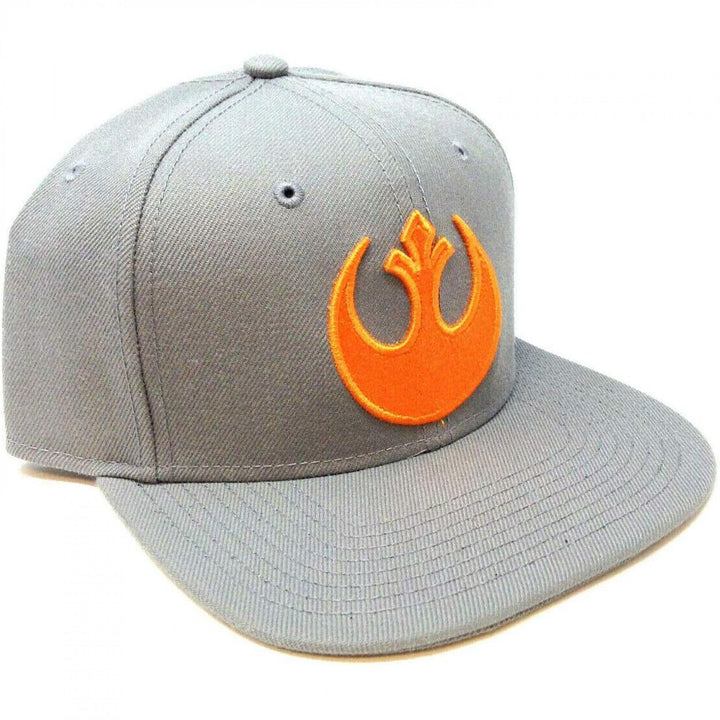 Star Wars Rebel Crest Flat Bill Snapback Hat Image 2