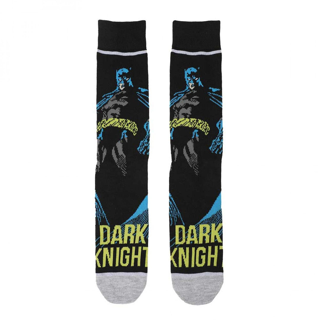 Batman Dark Knight 5-Pair Pack of Crew Socks Image 4