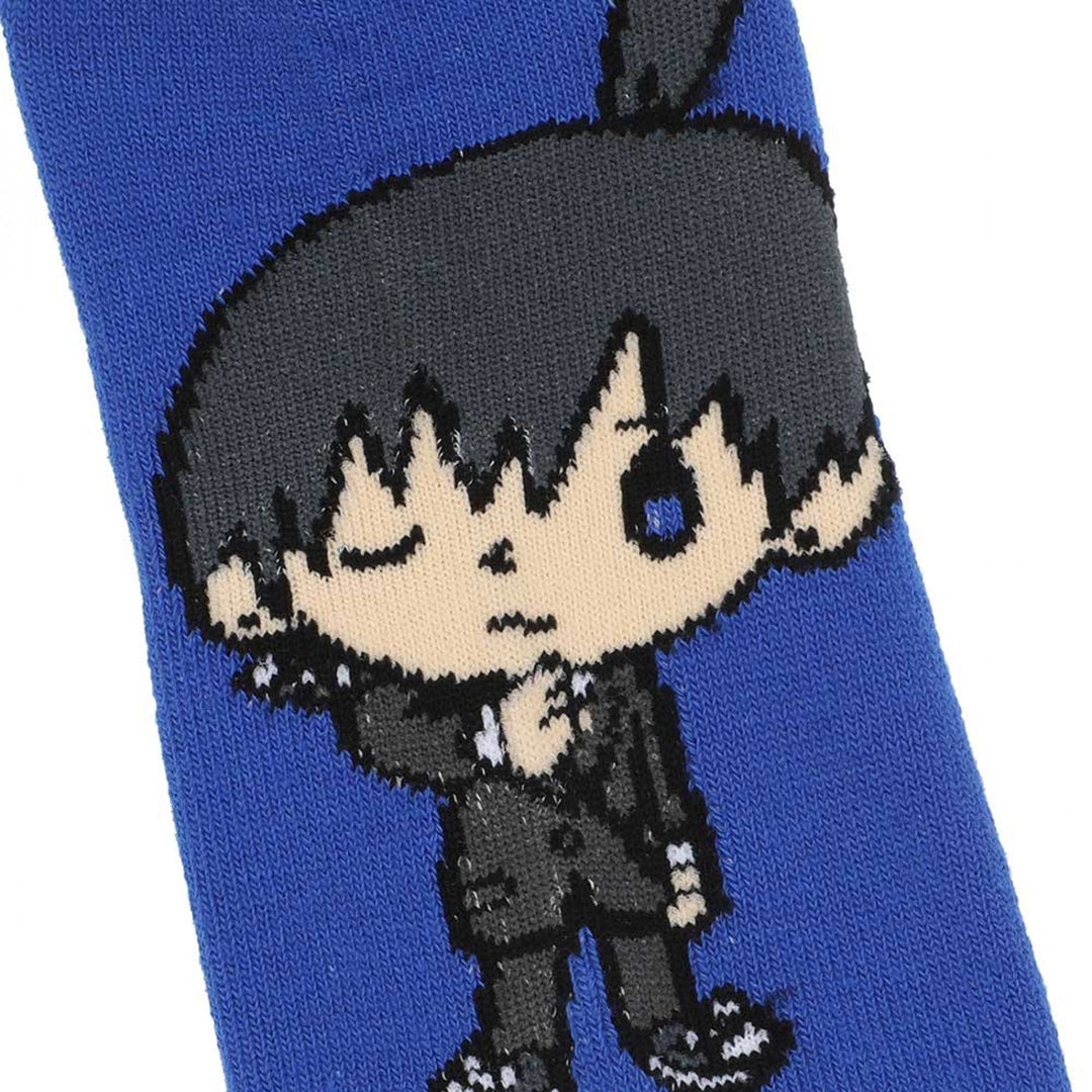 Chainsaw Man Chibi Characters 5-Pair Pack of Ankle Socks Image 4