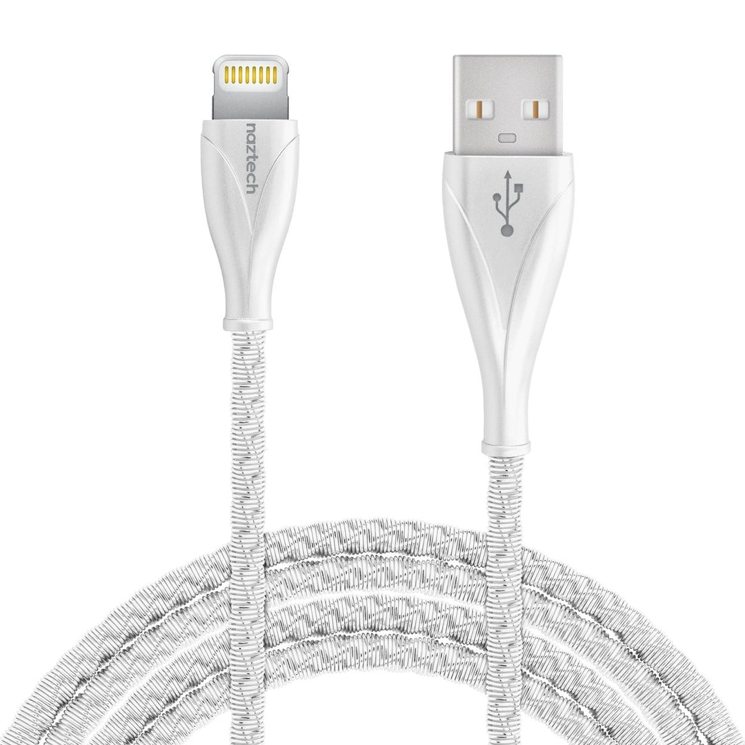 Naztech Elite Series MFI Lightning Metal Cable 4ft Image 1