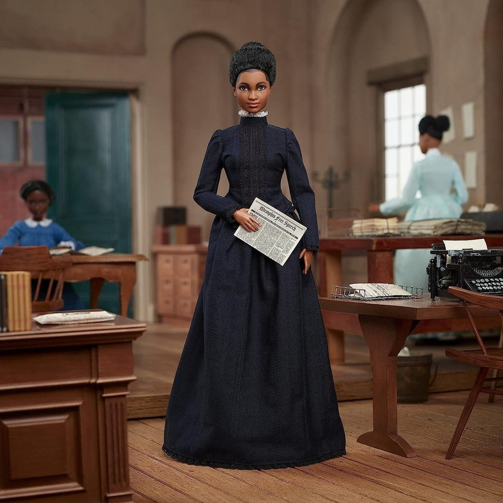 Ida B Wells Barbie Doll Journalist Activist Equality Inspiring Women Mattel Image 2