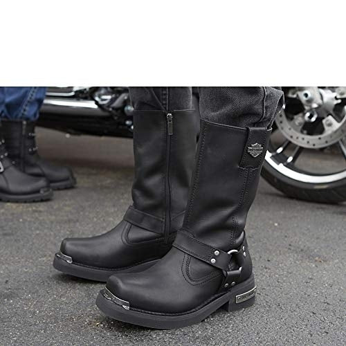 Harley-Davidson Mens Landon Riding Boot Black - D96047 BLACK Image 2