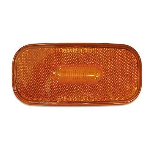 3.9" LED Amber Side Marker Light for RV Trailer Waterproof Low Power DOT Approved Image 1