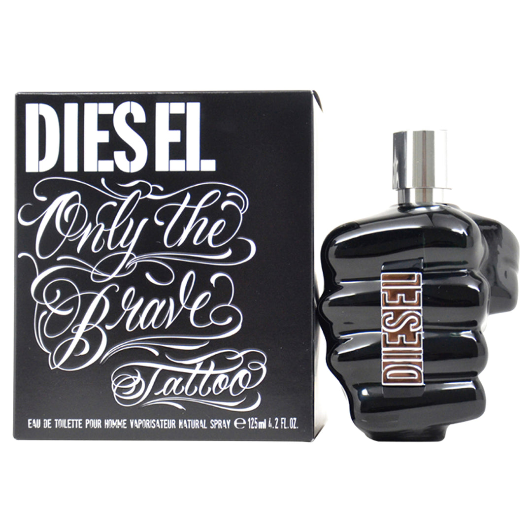 Diesel Men RETAIL Only The Brave Tattoo 4.2 oz Image 1