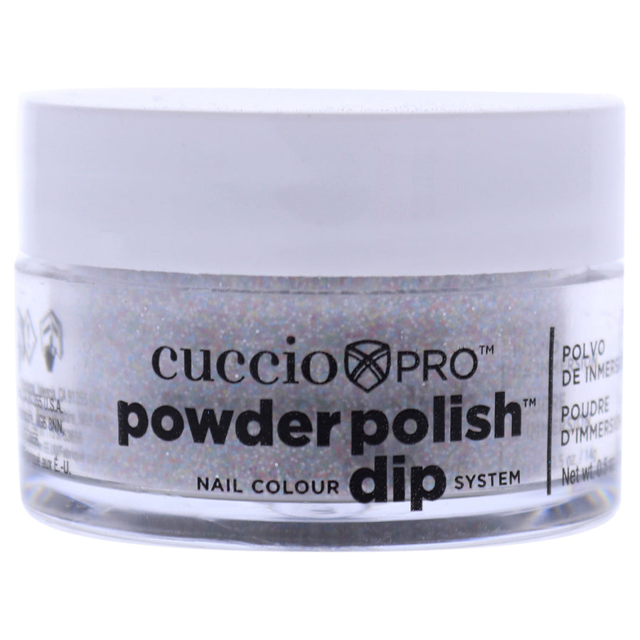 Cuccio Colour Pro Powder Polish Nail Colour Dip System - Multi Color Glitter Nail Powder 0.5 oz Image 1