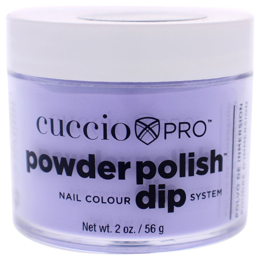 Cuccio Colour Pro Powder Polish Nail Colour Dip System - Pastel Purple Nail Powder 1.6 oz Image 1