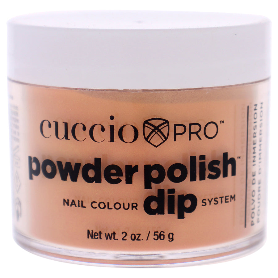 Cuccio Colour Pro Powder Polish Nail Colour Dip System - Tangerine Orange Nail Powder 1.6 oz Image 1