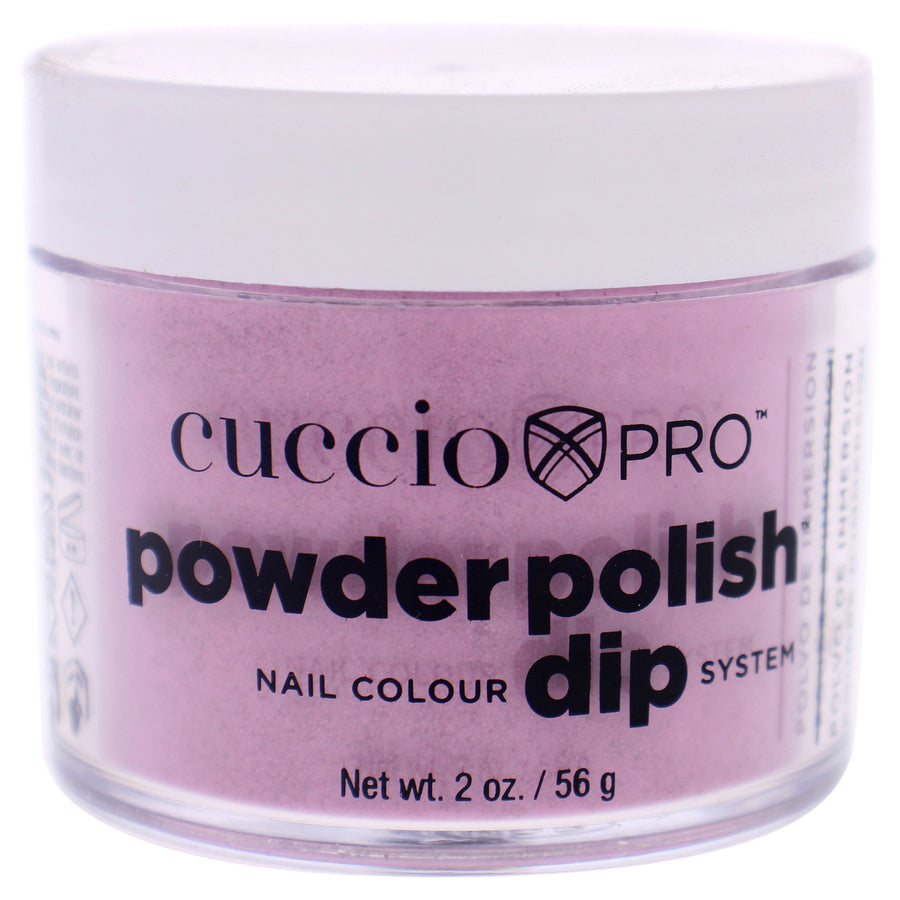 Cuccio Pro Pro Powder Polish Nail Colour Dip System - Deep Pink With Pink Glitter Nail Powder 1.6 oz Image 1