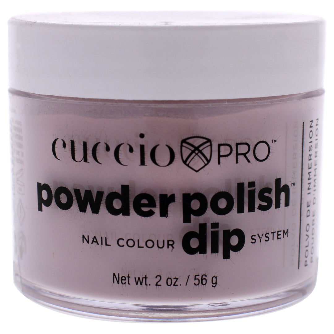 Cuccio Colour Pro Powder Polish Nail Colour Dip System - Nude-A-Tude Nail Powder 1.6 oz Image 1